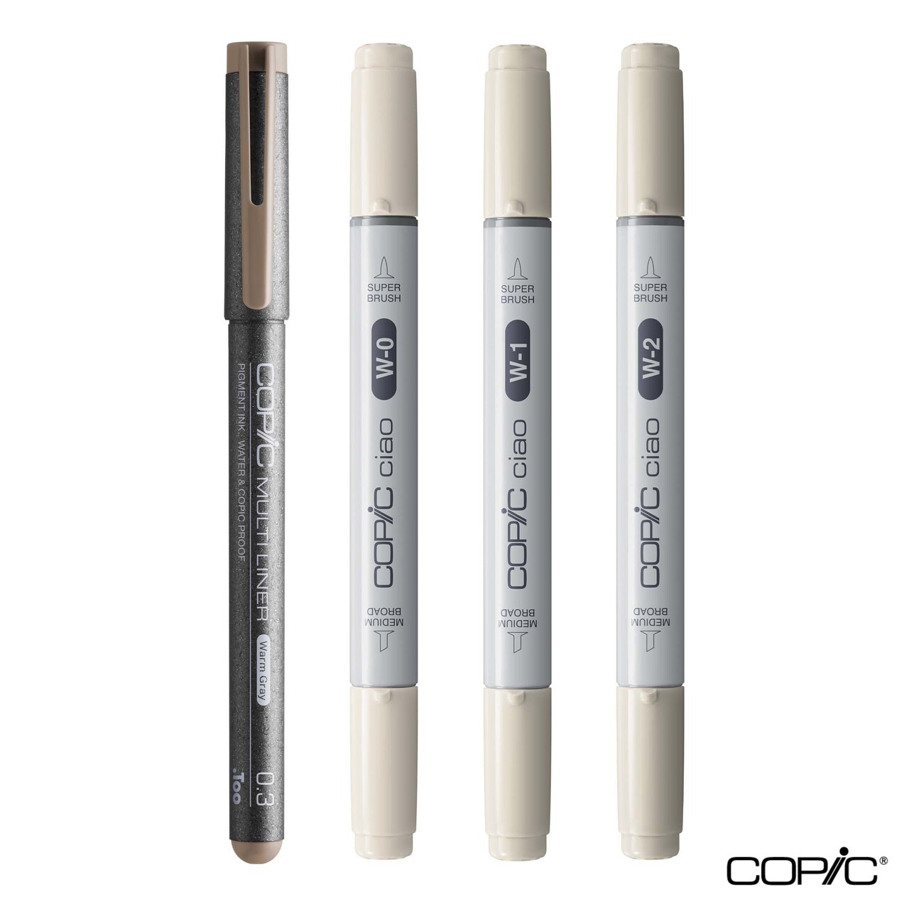 Copic Ciao Shade Set 4'lü Light Warm Gray