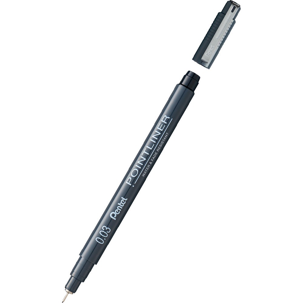 Pentel Pointliner Teknik Çizim Kalemi 0.03 mm S20P-03A