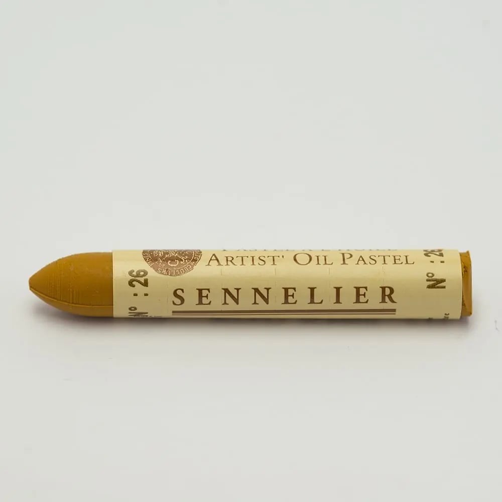 Sennelier Oil Pastel Yellow Ochre No:26