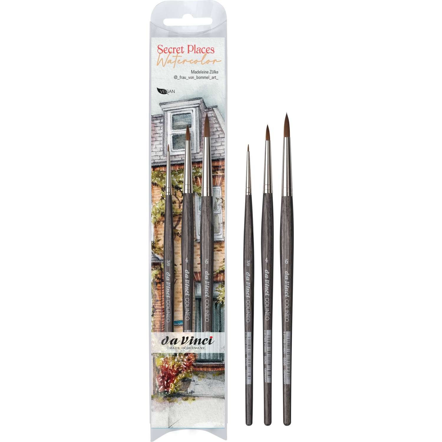 Da Vinci Secret Places Watercolor Set - Seri 11747