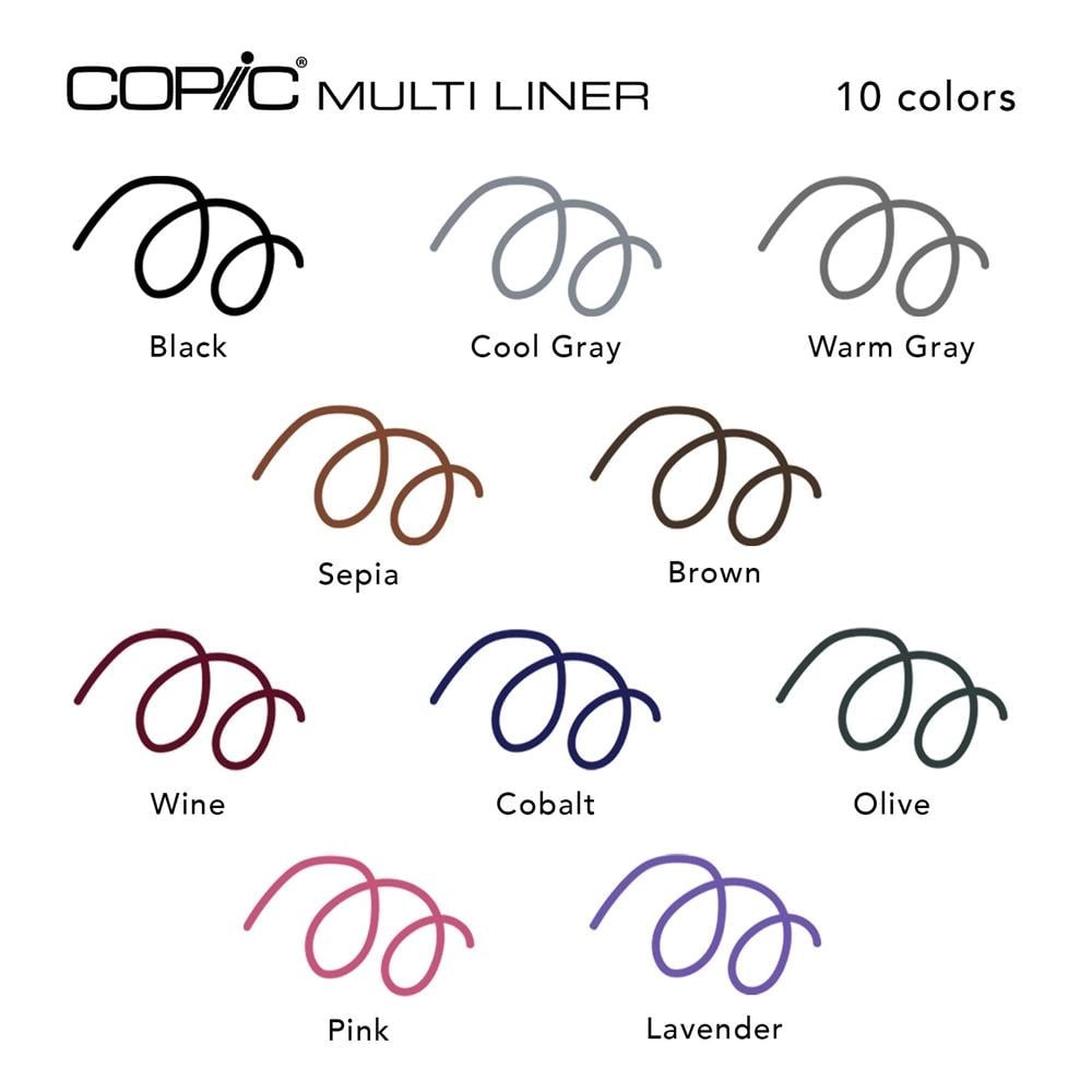 Copic Multiliner Classic Black 0.05