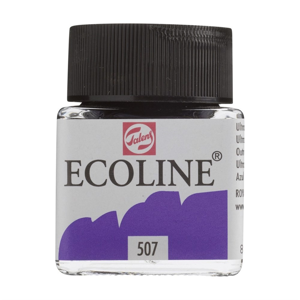 Talens Ecoline Sıvı Sulu Boya 30 ml 507 Ultramarine Violet