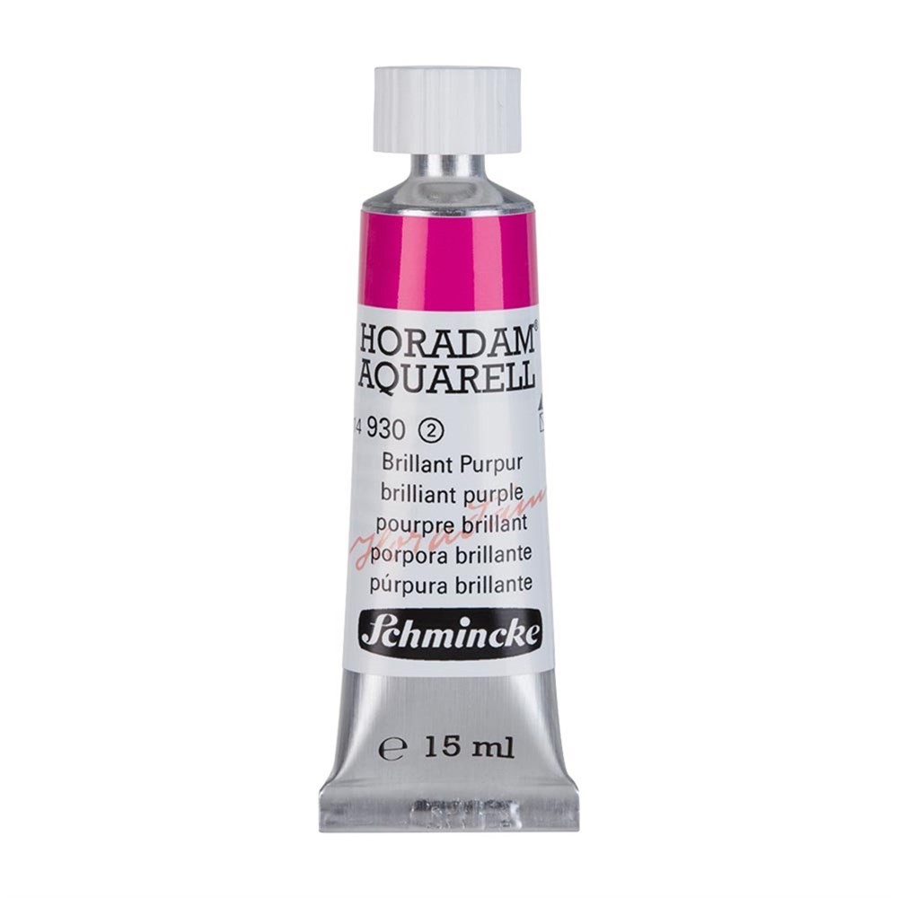 Schmincke Horadam Aquarell Artist Sulu Boya 15 ml Tüp Seri 2 930 Brilliant Purple