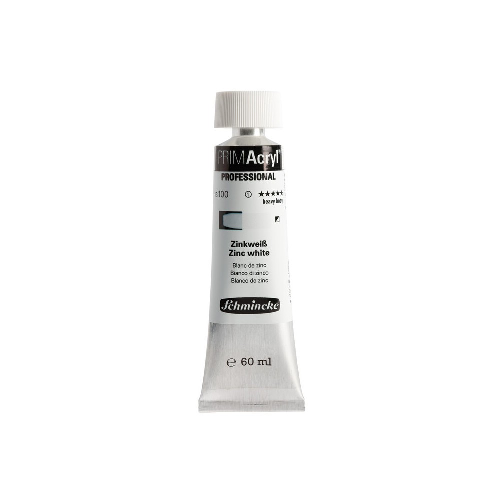 Schmincke Primacryl Artist Akrilik Boya 100 Zinc White 60 ml