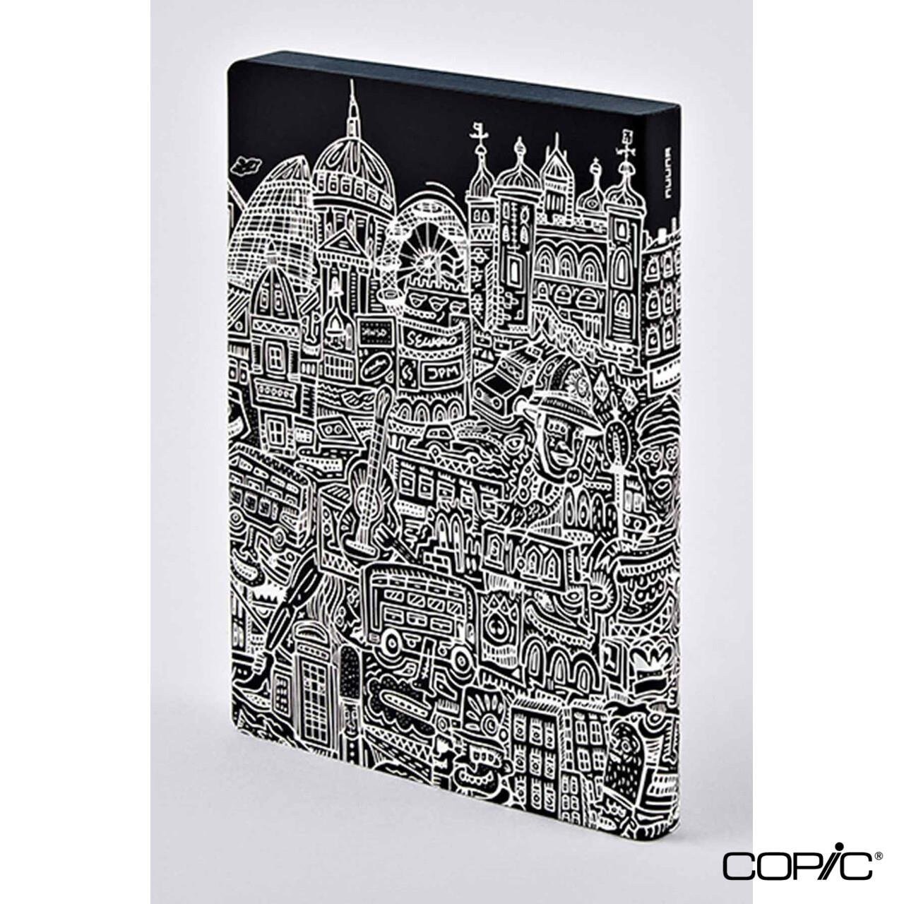 Nuuna Noktalı Premium Defter London A5 120 gr 256 Sayfa