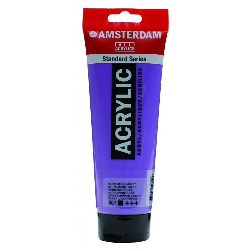 Talens Amsterdam Standard Akrilik Boya 120 ml 507 Ultramarine Violet