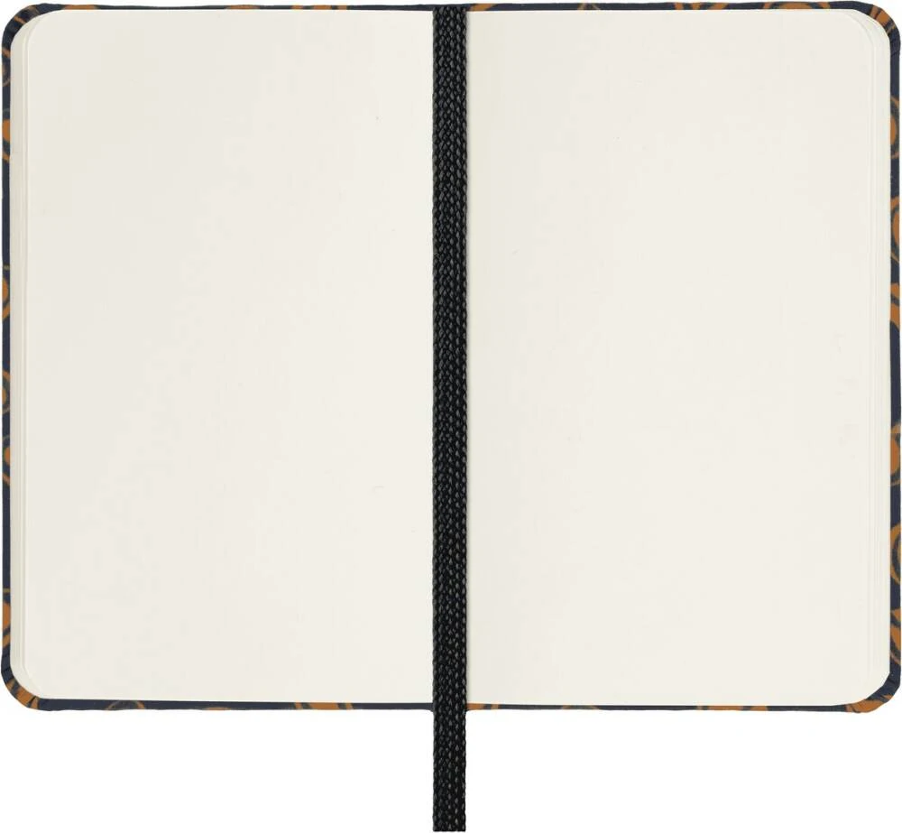 Moleskine Silk Collection Çizgisiz Defter Blue 6.5×10.5 160 Sayfa Sapphire Blue Kutulu