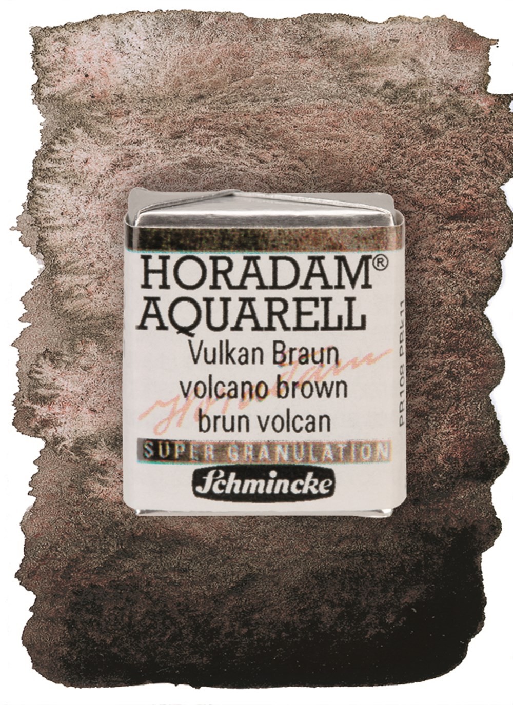 Schmincke Horadam Supergranulation Sulu Boya Volcano Brown 1/2 Tab.