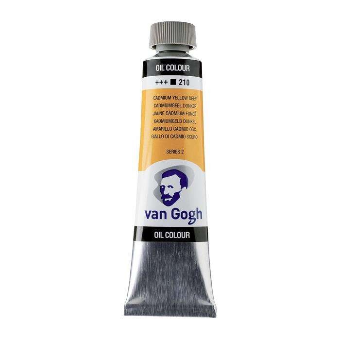 Talens Van Gogh Yağlı Boya 40 ml 210 Cadmium Yellow Deep