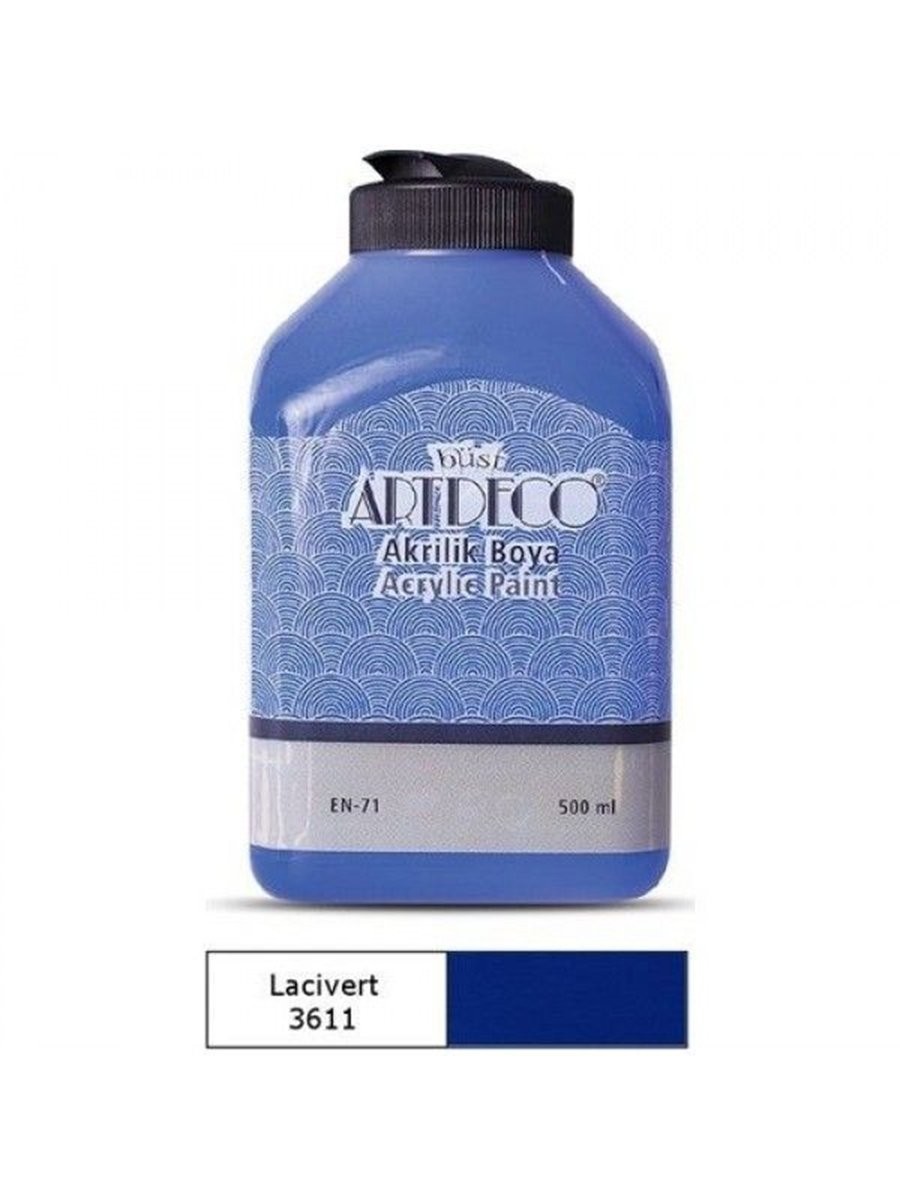 Artdeco Akrilik Boya 500 ml Lacivert 3611