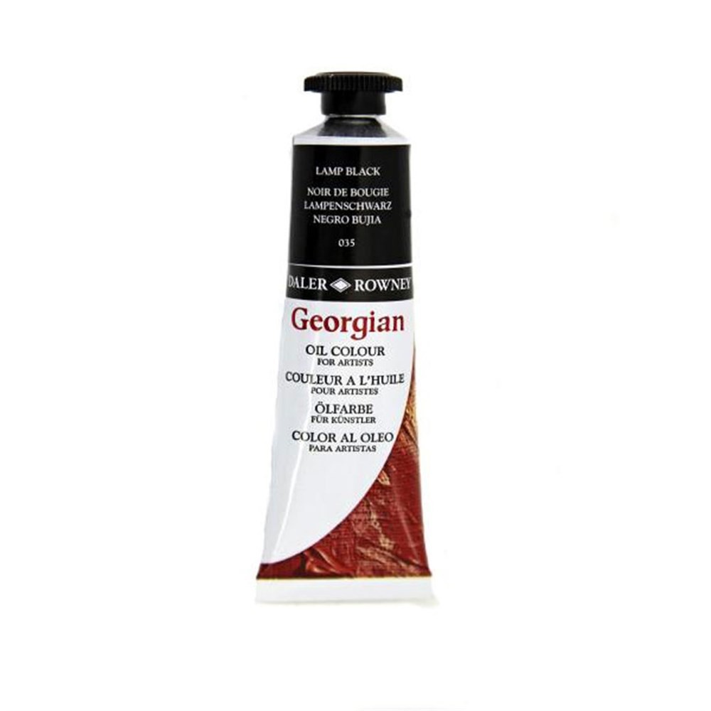 Daler Rowney Georgian Yağlı Boya 38 ml 035 Lamp Black