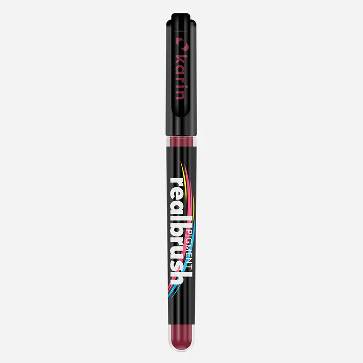 Realbrush Pigment Marker Burgundy