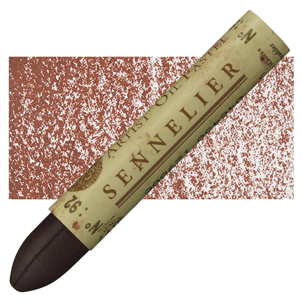 Sennelier Oil Pastel Brown Madder Lake No:092