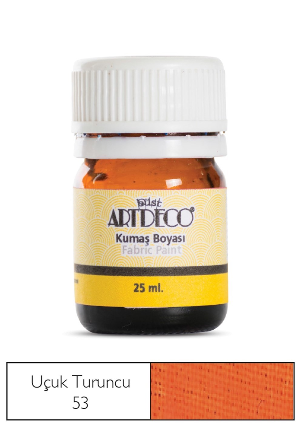 Artdeco Kumaş Boyası 25 ml 53 Pupi Orange / Uçuk Turuncu