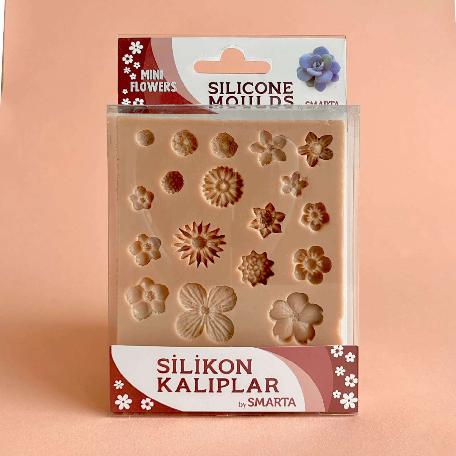 Smarta Silikon Kalıp Minik Çiçekler SK1013010