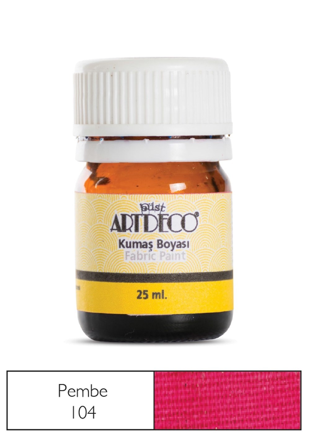 Artdeco Kumaş Boyası 25 ml 104 Pink / Pembe