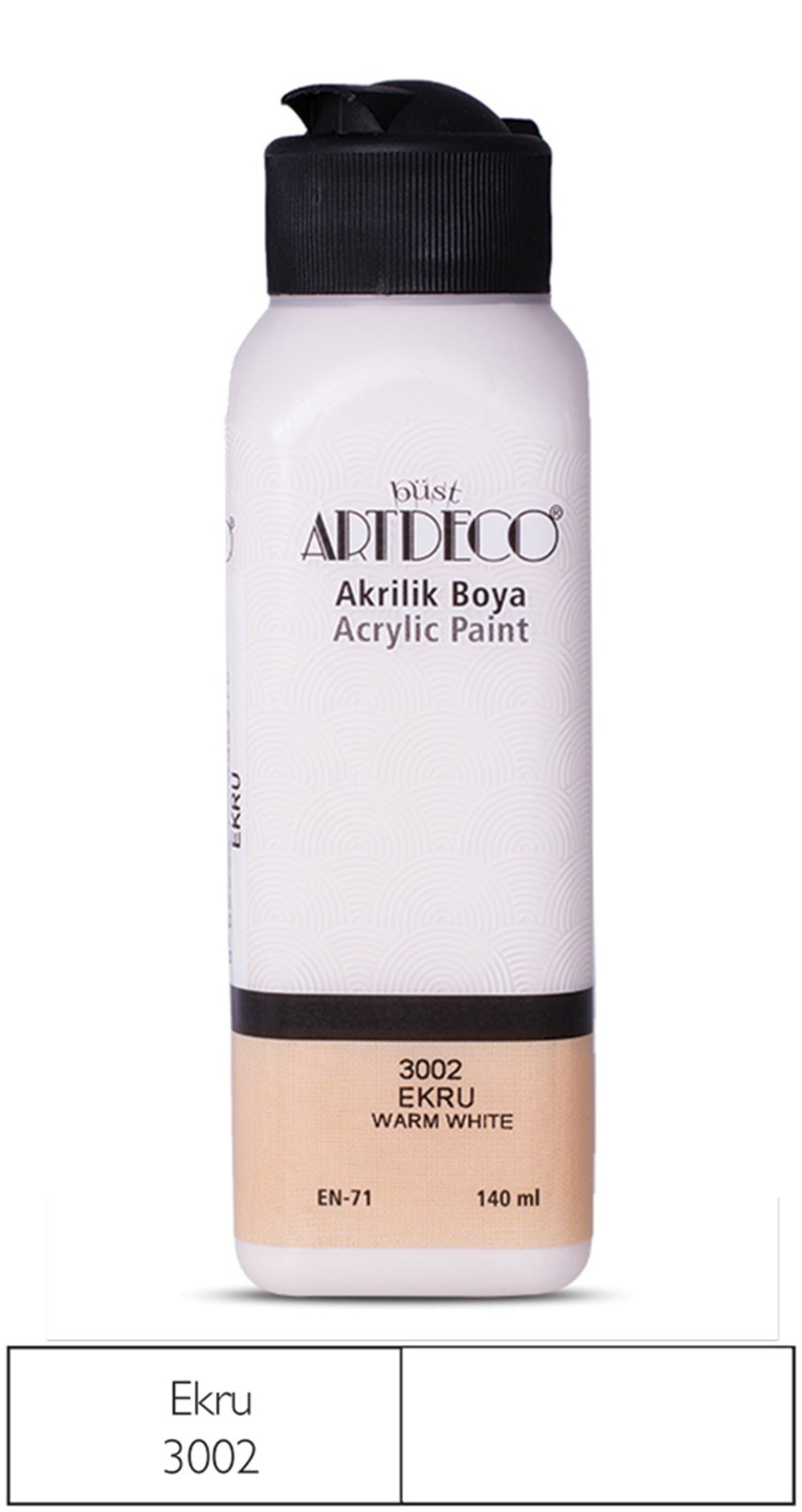 Artdeco Akrilik Boya 140 ml 3002 Ekru