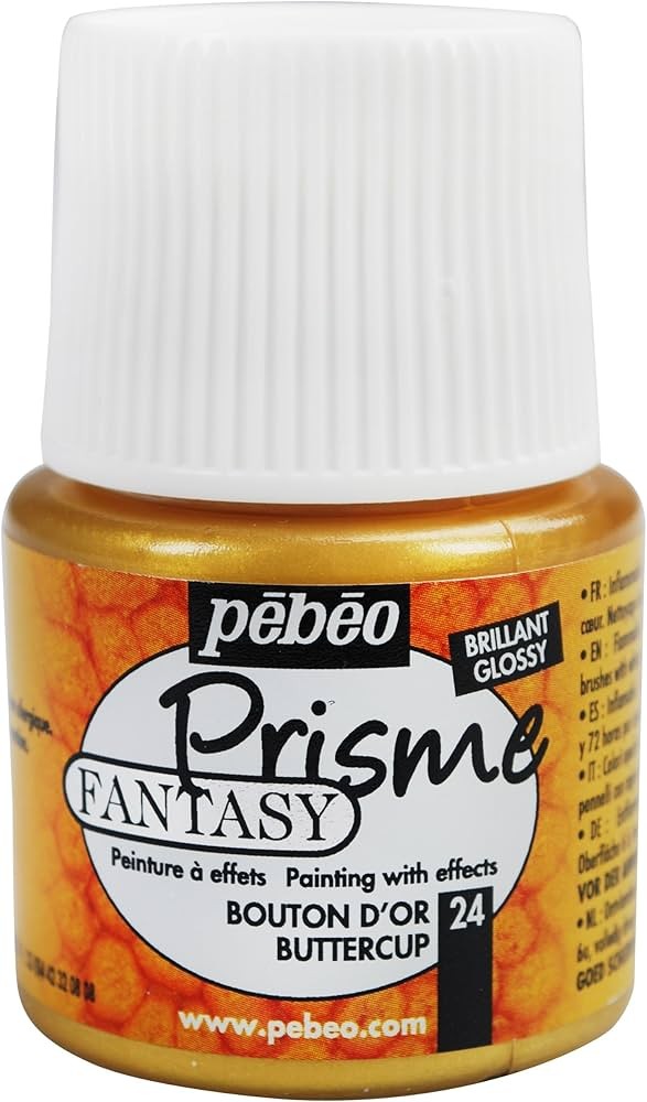 Pebeo Vitrail Kumaş Boyası 45 ml Bouton d'or