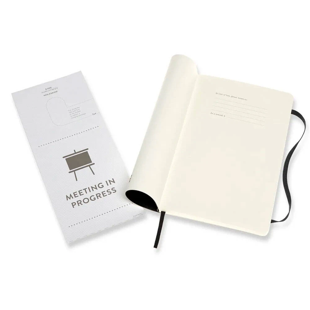 Moleskine Professionel Sert Kapak Çizgili Defter 13x21 192 Sayfa 70 gr Black