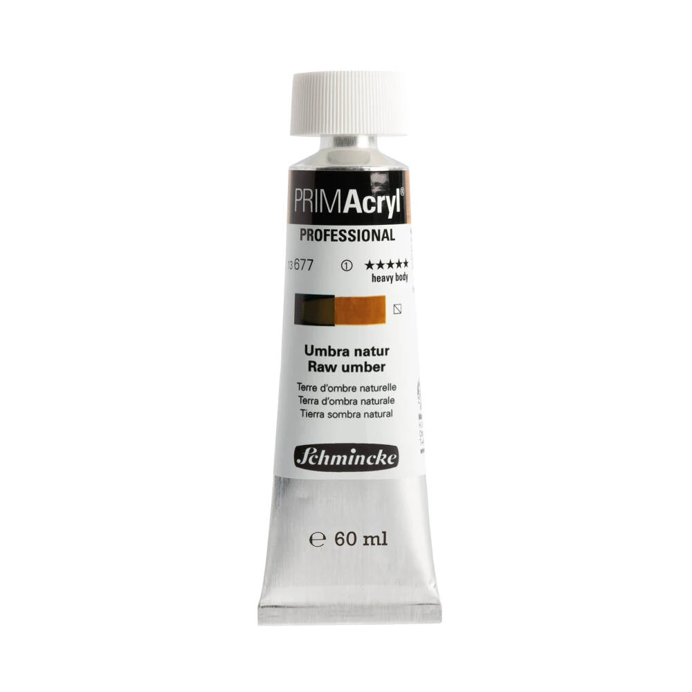 Schmincke Primacryl Artist Akrilik Boya 60 ml 677 Raw Umber