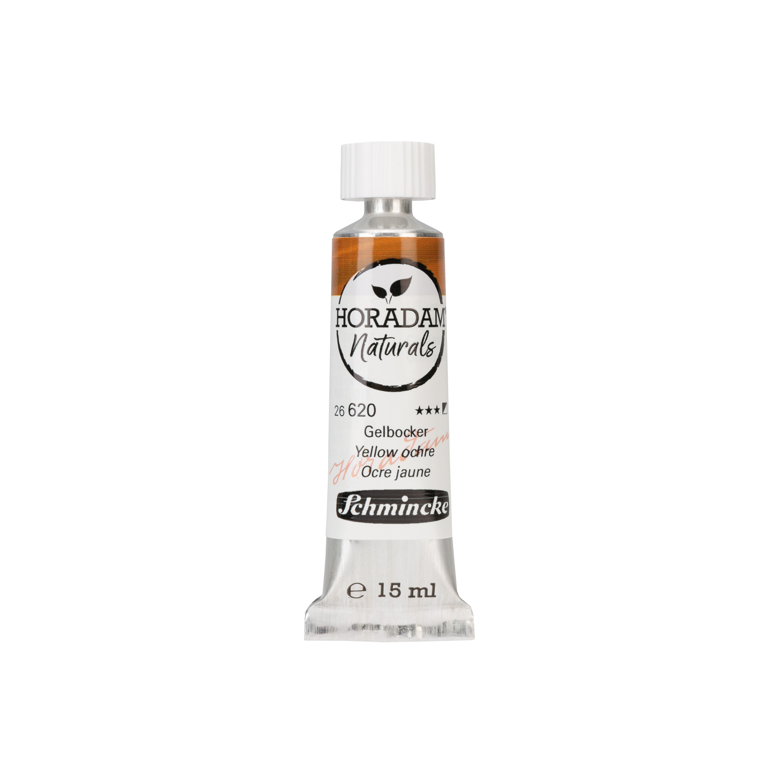 Schmincke Horadam Aquarell Naturals Vegan Suluboya 15 ml Tüp 620 Yellow Ochre