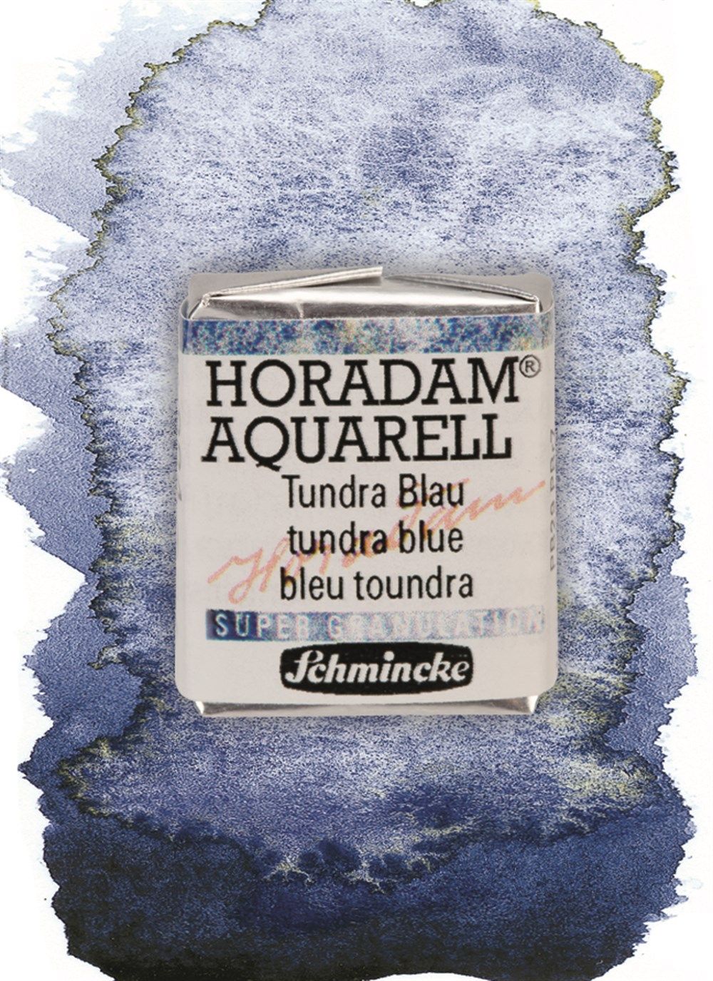 Schmincke Horadam Supergranulation Sulu Boya Tundra Blue 1/2 Tab.