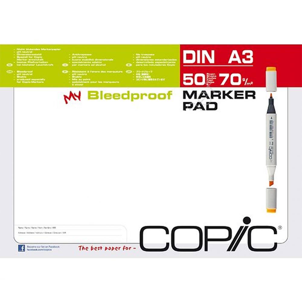 Copic Marker Pad A3 70 g 50 Yaprak