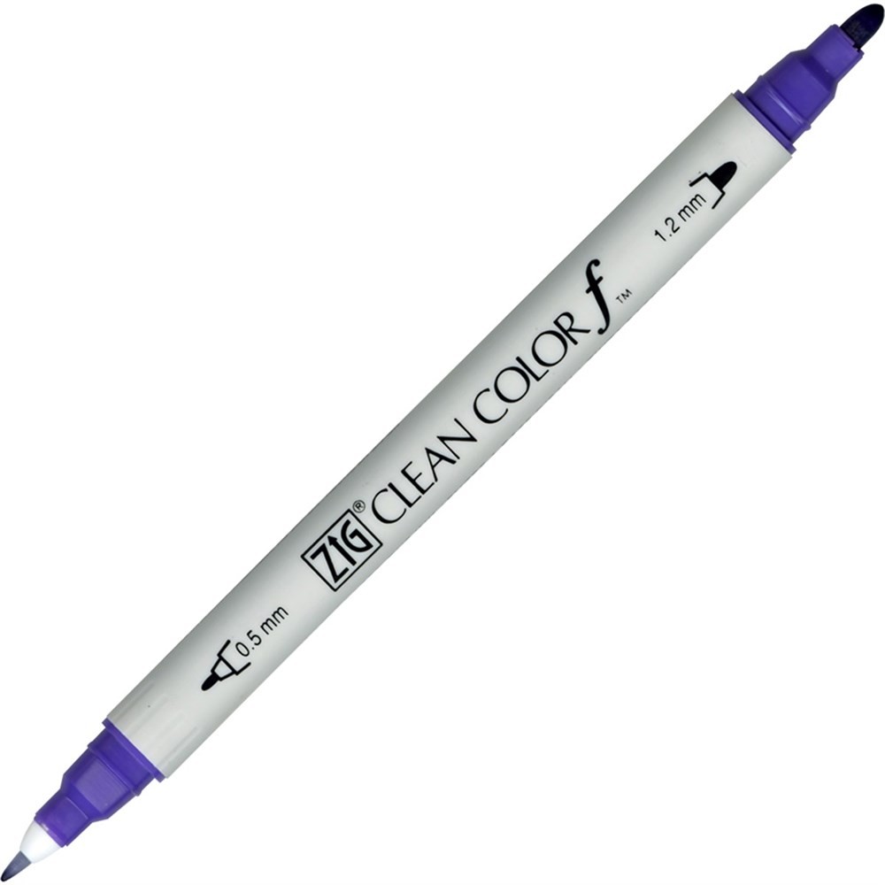 Zig Clean Color F Çift Uçlu Marker Kalem 080 Violet