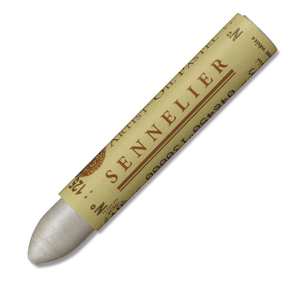 Sennelier Oil Pastel Iridescent White No:125