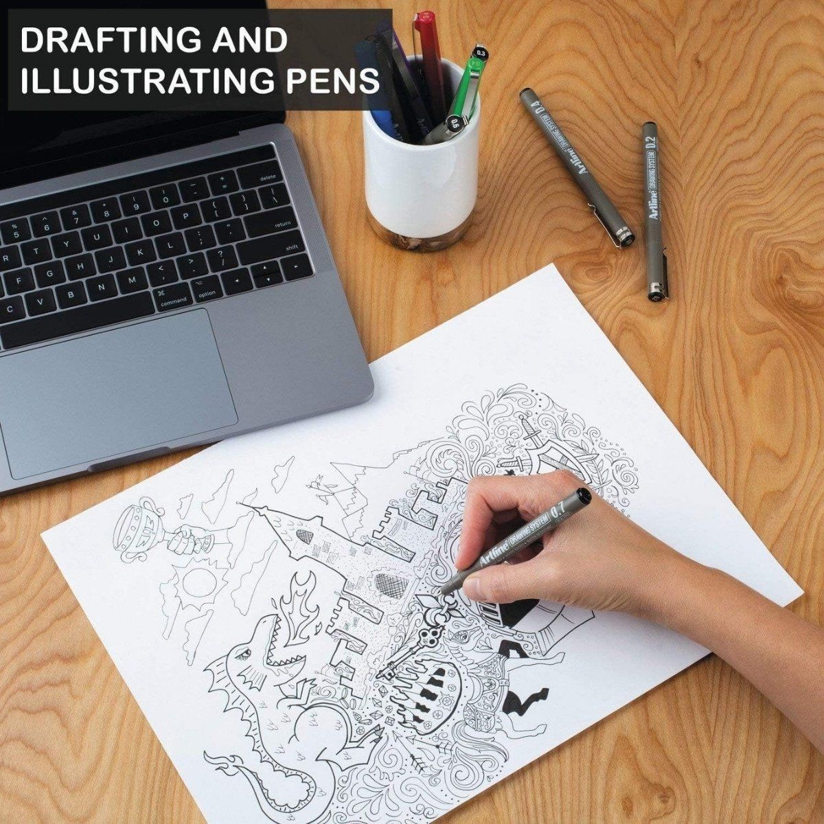 Artline Teknik Çizim Kalemi 0,5 mm Sepia