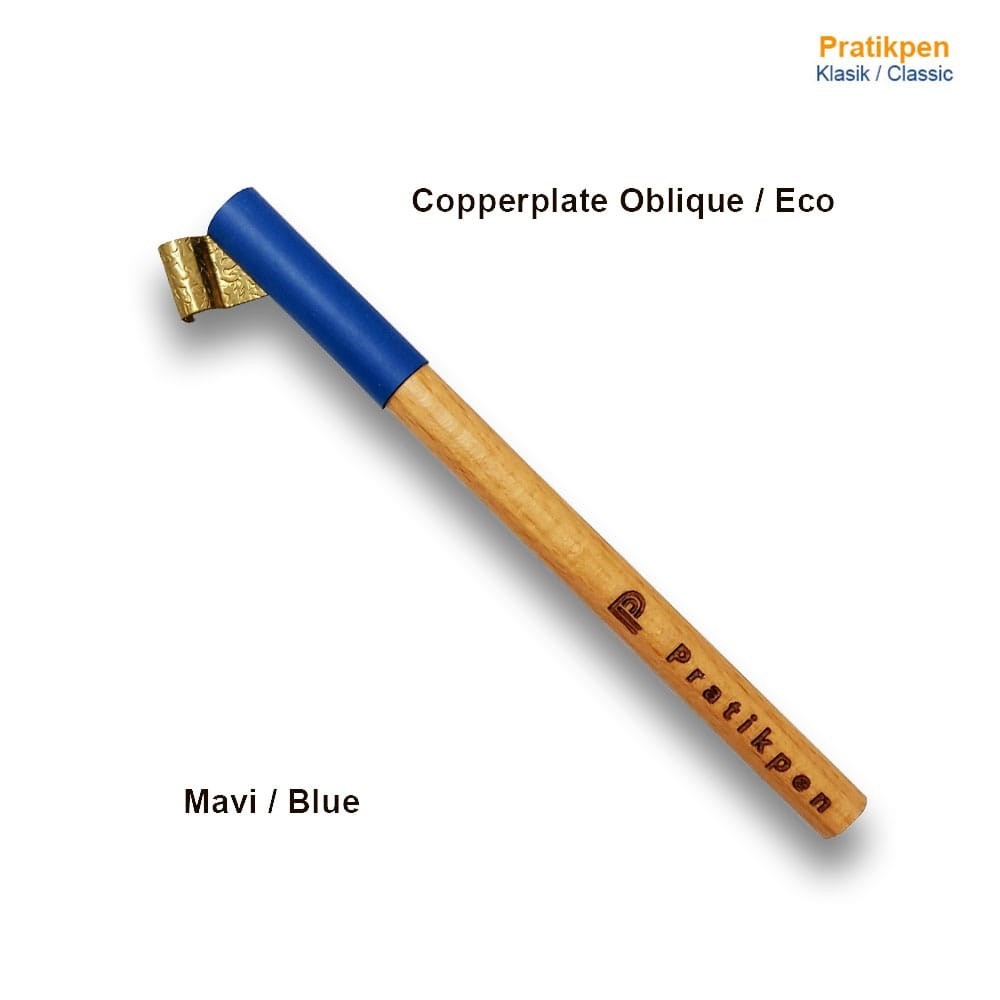 Pratikpen - Copperplate Eco Mavi