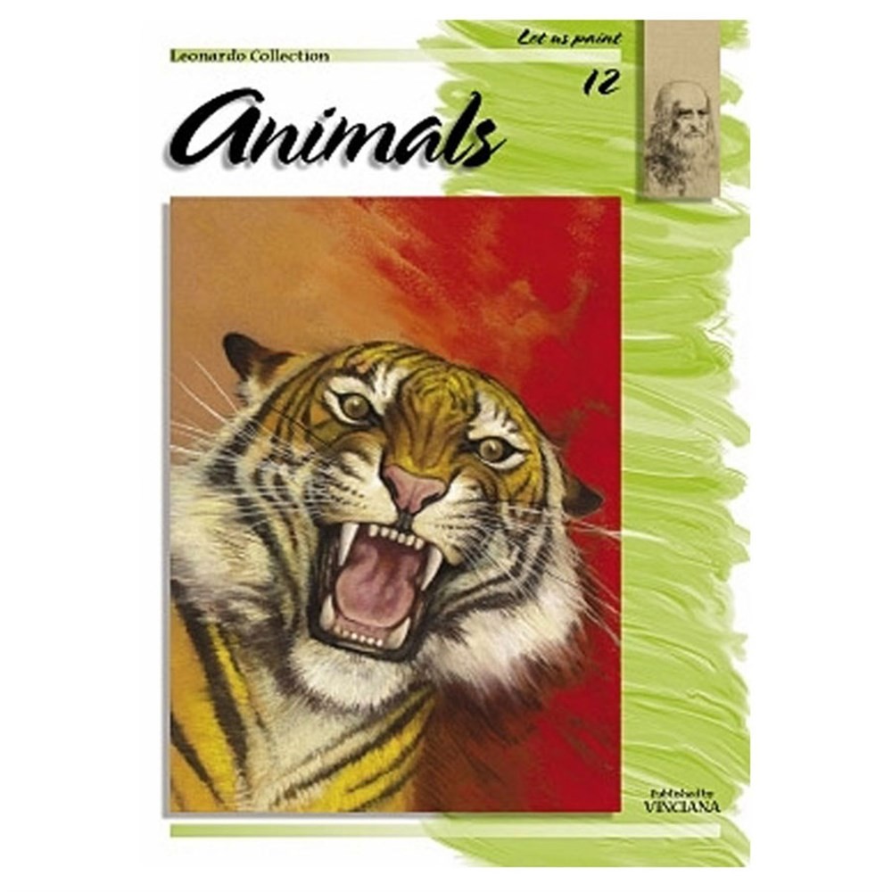 Leonardo Collection Desen Kitabı Animals N: 12 Hayvanlar N: 12