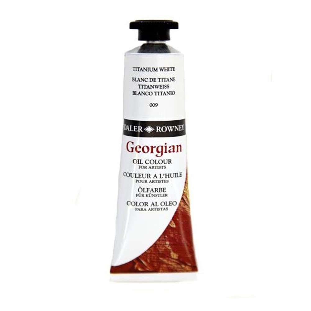 Daler Rowney Georgian Yağlı Boya 38 ml 009 Titanium White