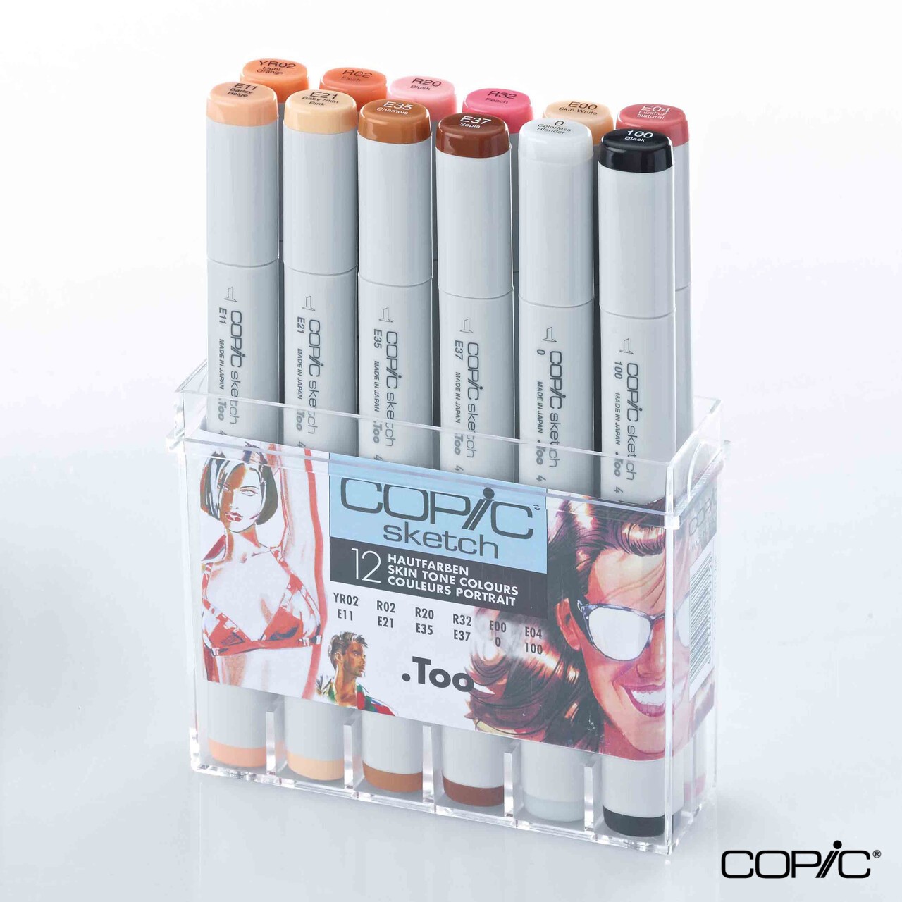 Copic Sketch Portrait Set 12'li