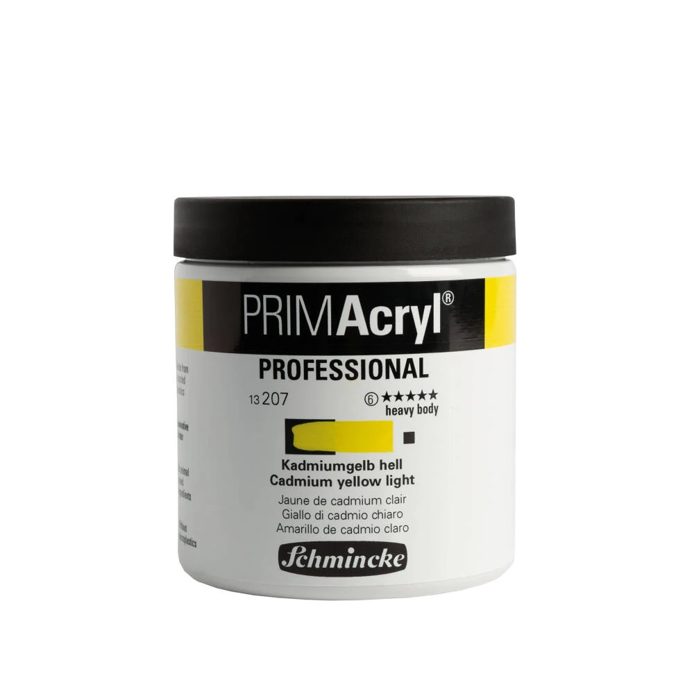 Schmincke Primacryl Artist Akrilik Boya 237 ml 207 Cadmium yellow light Seri 6