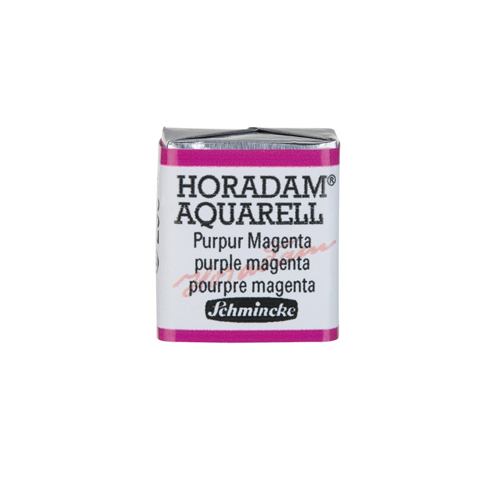 Schmincke Horadam Aquarell Artist Sulu Boya Purple Magenta 1/2 Tab.