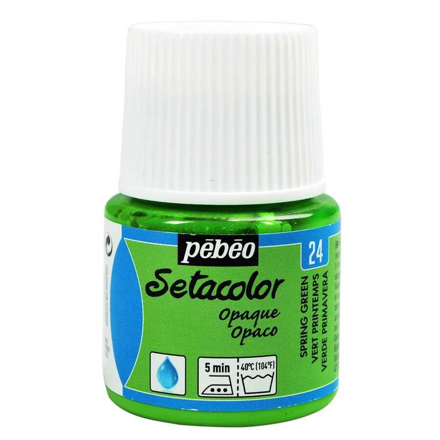Pebeo Setacolor Opak Kumaş Boyası 45 ml Vert Printemps