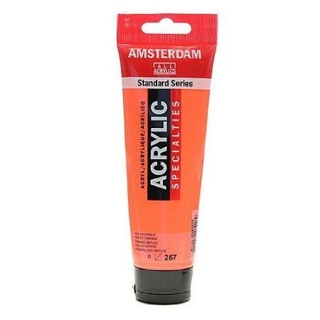 Talens Amsterdam Standard Akrilik Boya 120 ml 257 Reflex Orange