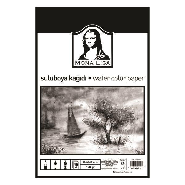 Monalisa Suluboya Kağıdı 35x50 160g 10 yp