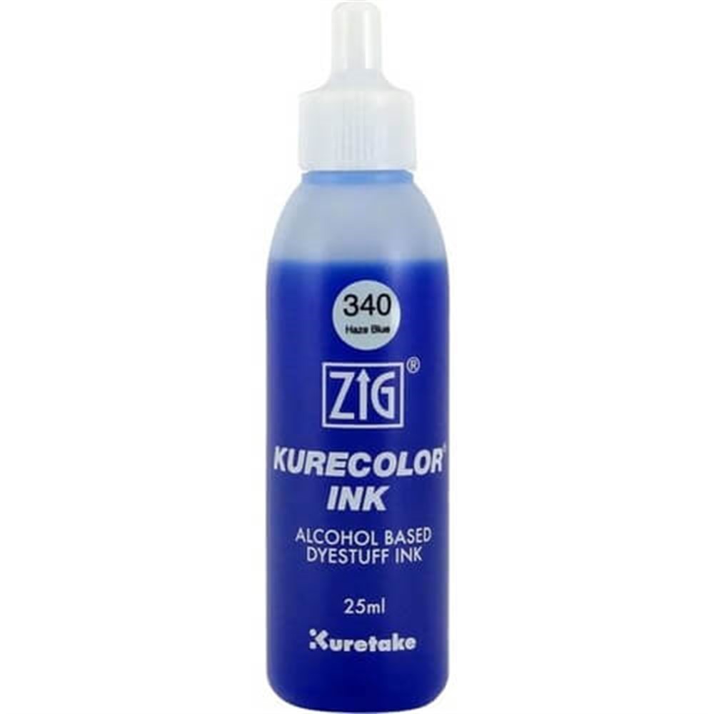 Zig Kurecolor Mürekkep 25 ml 340 Haze Blue