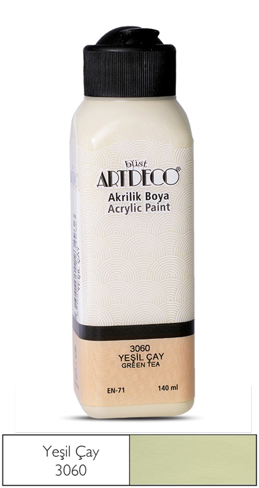 Artdeco Akrilik Boya 140 ml 3060 Yeşil Çay