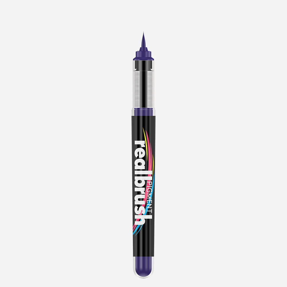 Realbrush Pigment Marker Aubergine