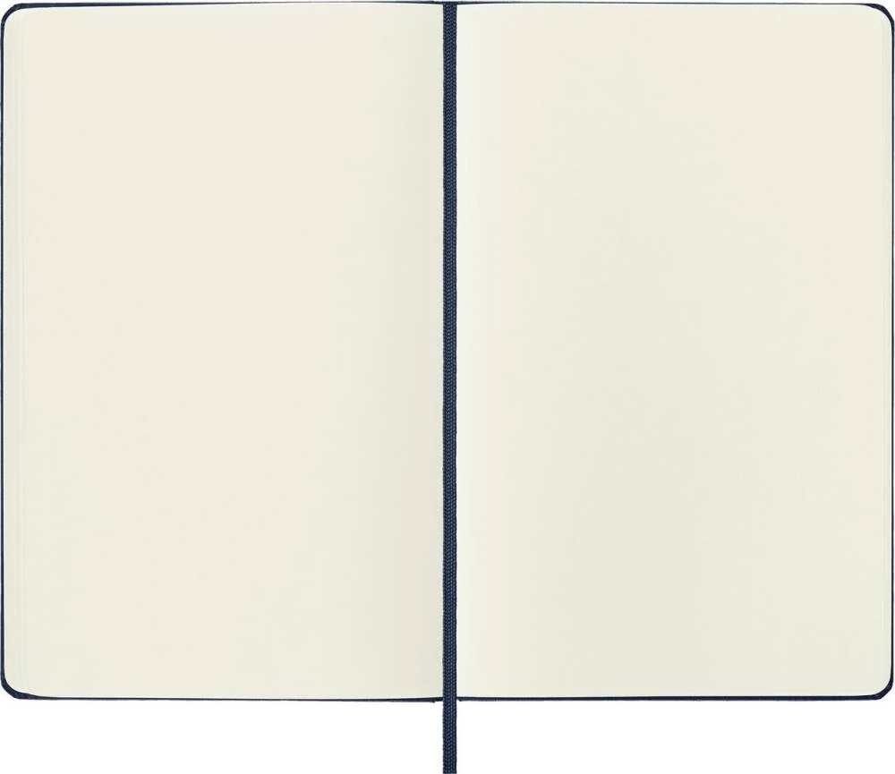 Moleskine Classic Sert Kapak Çizgisiz Defter 9x14 Sapphire Blue