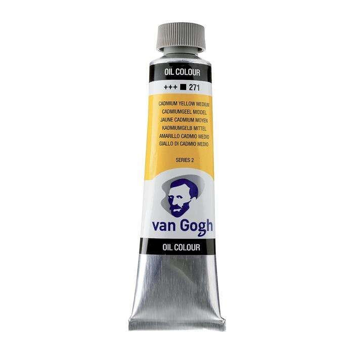 Talens Van Gogh Yağlı Boya 40 ml 271 Cadmium Yellow Medium