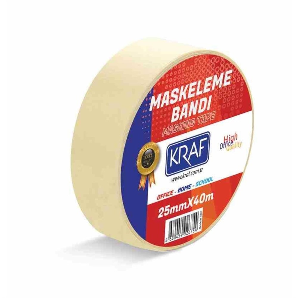 Kraf Maskeleme Bandı 25Mm*40M