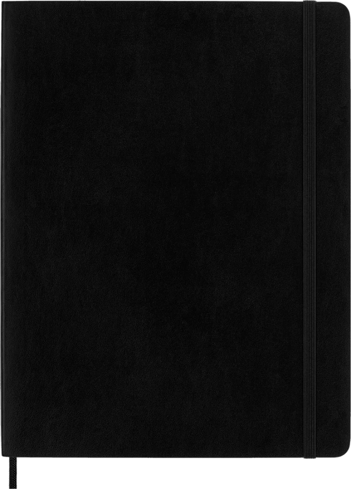 Moleskine Classic Yumuşak Kapak Çizgisiz Defter 9x14 192 Sayfa Black