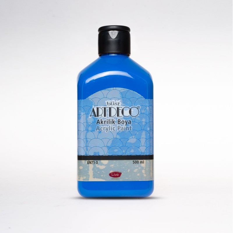 Artdeco Akrilik Boya 500 ml Mavi 3610