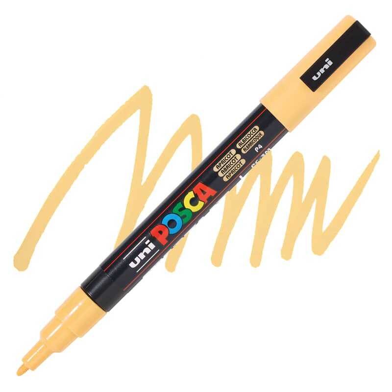 Uni Posca Pc-3M Boyama Markörü 0.9-1.3 mm Kayısı