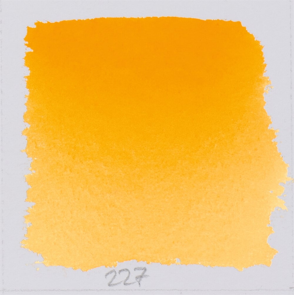 Schmincke Horadam Aquarell Artist Sulu Boya Yarım Tablet Seri 3 227 Cadmium Orange Light