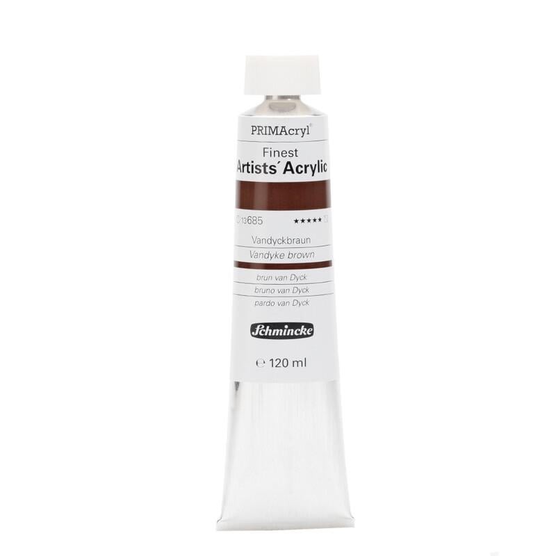 Schmincke Primacryl Artist Akrilik Boya Vandyke Brown 120 ml